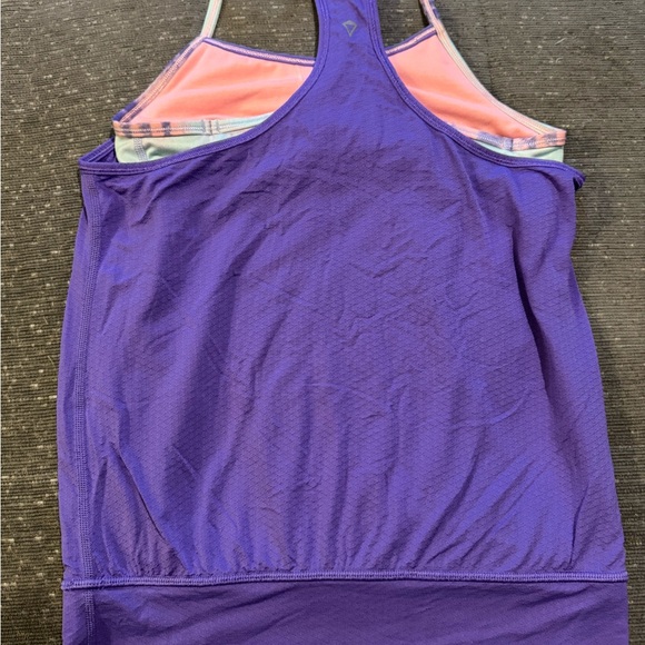 Ivivva Purple and Pink Racerback Tank - Picture 2 of 2